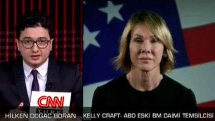 ABD Eski BM Temsilcisi Craft CNN TÜRK’e konuştu: Erdoğan Suriyelilerin insanlık onurunu geri verdi