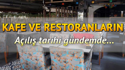 Kafeler ne zaman açılacak 17 Mayısta restoran, lokanta ve kafeler açılacak mı İşte kafelerde yeni normalleşme planı