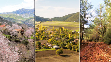 Kapısı yeşile açılan üç Toroslar köyü Kapısı yeşile açılan üç Toroslar köyü