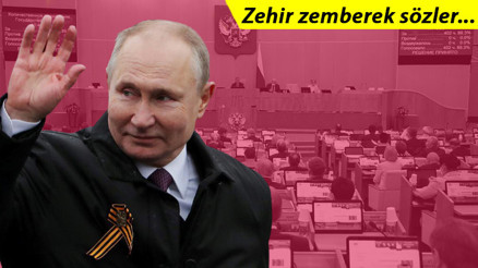 Putinden dünyaya gözdağı Bize bulaşanın dişlerini dökeriz