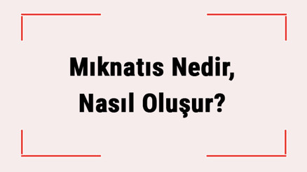 Mıknatıs Nedir, Nasıl Oluşur Mıknatıs Neleri Çeker Çeşitleri Nelerdir