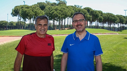 Bakan Kasapoğlu sordu, A Milli Takım Teknik Direktörü Şenol Güneş cevapladı