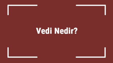 Vedi Nedir Vedi Sonrası Güsul Abdesti Almak Gerekir Mi