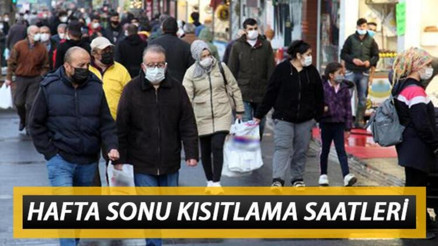 Pazar günü sokağa çıkma yasağı var mı Sokağa çıkma yasağı ne zaman bitecek İşte sokağa çıkma yasağı günleri ve saatleri