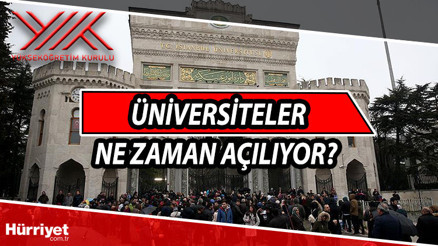 Üniversiteler ne zaman açılıyor Yüz yüze eğitim ne zaman 2021-2022 üniversitelerin açılış tarihini Cumhurbaşkanı duyurdu