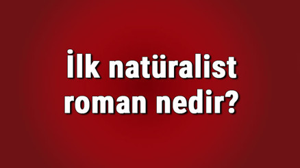 İlk natüralist roman nedir İlk natüralist roman yazarı kimdir Türk edebiyatında ilk natüralist roman hangisidir İlk natüralist roman nedir İlk natüralist roman yazarı kimdir Türk edebiyatında ilk natüralist roman hangisidir