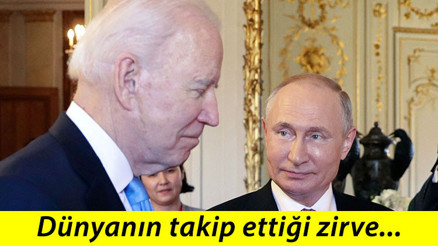 Son dakika haberi: ABD Başkanı Biden ve Rusya lideri Putin arasındaki tarihi zirve sona erdi Açıklamalar peş peşe geldi