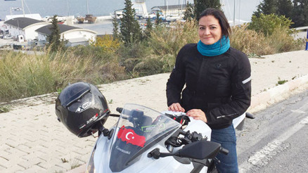 Motosikletle özgürlüğe doğru