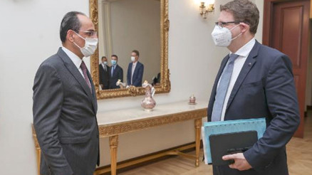 Son dakika: Cumhurbaşkanlığı Sözcüsü Kalın, AB Komisyonu Kabine Şefi ile görüştü