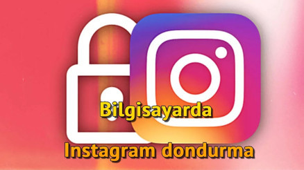 Bilgisayardan Instagram hesabı nasıl dondurulur ve açılır Bilgisayarda Instagram dondurma