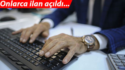 Son dakika... Onlarca ilan var Devlet memur alımı yapıyor