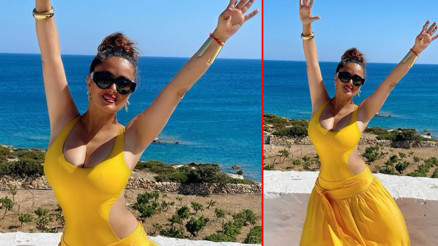 Salma Hayek şaşırttı: Kocam yokken yatak odama onu alıyorum