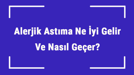 Alerjik Astıma Ne İyi Gelir Ve Nasıl Geçer Alerjik Astım Nedenleri Ve Tedavisi