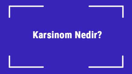 Karsinom Nedir Karsinom Kanser İle Farkı Nedir Ve Tehlikeli Midir