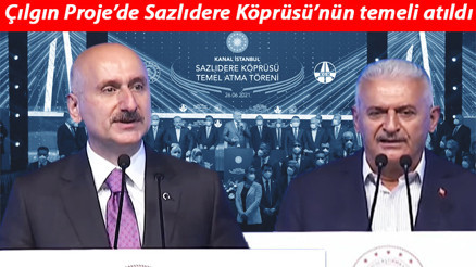 Son dakika... Ulaşımda yeni çağ Çılgın Projede ilk temel atıldı