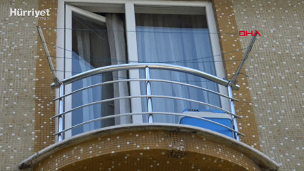 Avcılarda balkon faciası 1 yaşındaki Lina düşerek öldü