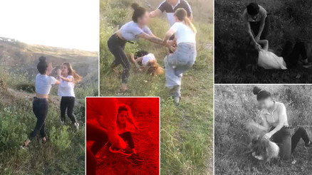 Elif Çakalın dövüldüğü anlar ortaya çıktı Elif Çakalın dövüldüğü anlar ortaya çıktı