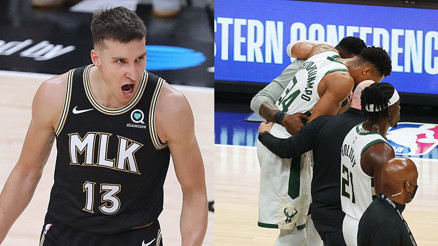 NBAde Gecenin Sonuçları | Antetokounmpo sakatlandı, Hawks seriyi 2-2- yaptı