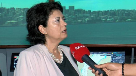 Prof. Dr. Funda Yercan, müsilajın gemilere zararını simülasyon üzerinde anlattı
