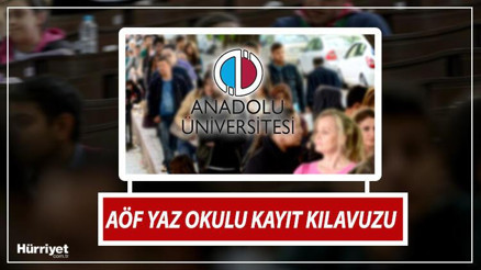 AÖF yaz okulu kayıt ekranı: 2021 AÖF yaz okulu kayıtları ve ders seçimi nasıl yapılır