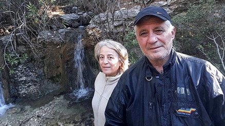 Öldürülen çevreci çift için duygusal adım