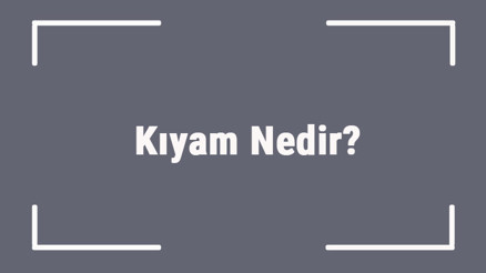 Kıyam Nedir Namazda Kıyam Nasıl Olmalı Ve Farz Mıdır
