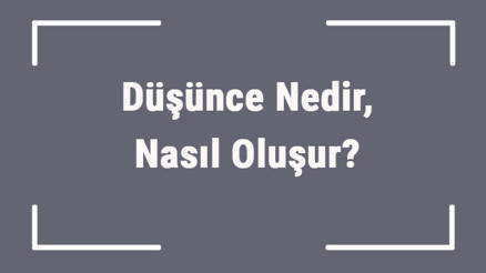 Düşünce Nedir, Nasıl Oluşur Felsefede Düşünce Akımları Ve Özellikleri.. Düşünce Nedir, Nasıl Oluşur Felsefede Düşünce Akımları Ve Özellikleri..