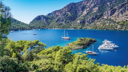 Sahil güzeli Marmaris