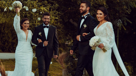 Oyuncu Cemile Canyurt ve Mertkan Kaya evlendi