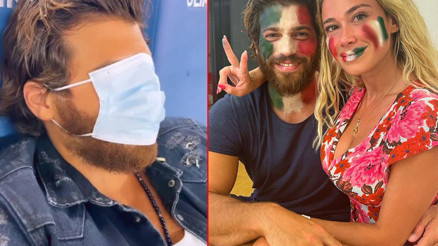 Can Yaman ilk maçı çabuk unuttu Bu kez Diletta Leotta ile sevindi
