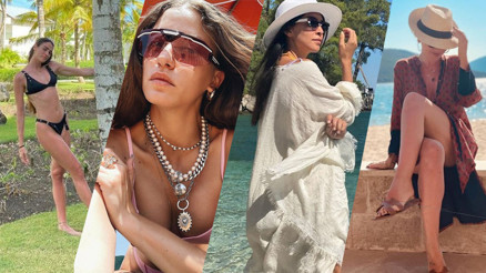 Serenay Sarıkaya, Başak Dizer, Hadise...  Ünlüler tatilde