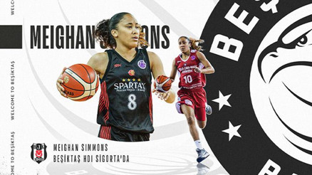 Beşiktaş Kadın Basketbol Takımı, ABDli Meighan Simmonsı renklerine bağladı
