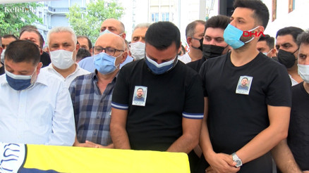 Alişanın kardeşi Selçuk Tektaş son yolculuğuna uğurlandı