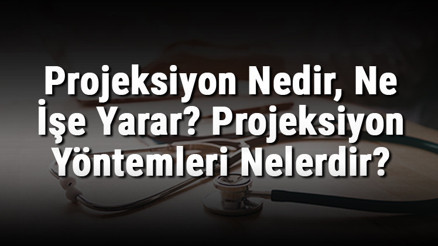 Projeksiyon Nedir, Ne İşe Yarar Projeksiyon Yöntemleri Nelerdir Projeksiyon Nedir, Ne İşe Yarar Projeksiyon Yöntemleri Nelerdir