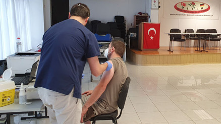 Camilerde aşı kampanyası