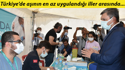 Batman, Türkiyede aşının en az uygulandığı kentler arasında... Vali Şahin, Maalesef kötü bir haberim var diyerek çağrı yaptı