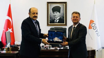 YÖK Başkanı’ndan veda ziyareti