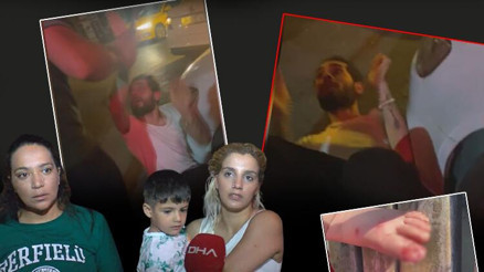 1,5 yaşındaki bebeğine işkence yaptığı iddia edilen babaya meydan dayağı