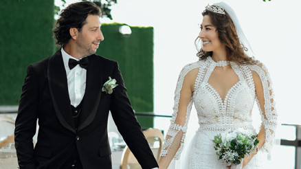 Manken Şenay Akay ve Tarık Soner evlendi