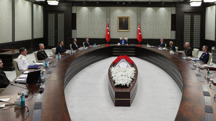 Cumhurbaşkanı Erdoğan başkanlığındaki Yüksek Askeri Şura toplantısı sona erdi