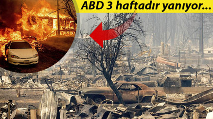 3 haftadır söndürülemiyor... ABDde yangın kasabayı yok etti