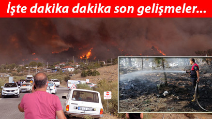Yangınlarla mücadelede 10uncu gün... Manavgat ve Gündoğmuştaki yangınlar kontrol altında Sıcak bölgelerde son durum...