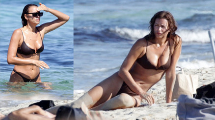 Irina Shayk, Şeyma Subaşının eski sevgilisi Guido Senia ile Ibiza adasında