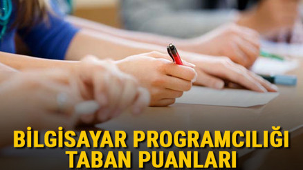 Bilgisayar Programcılığı taban puanları, başarı sıralamaları ve kontenjanları 2021