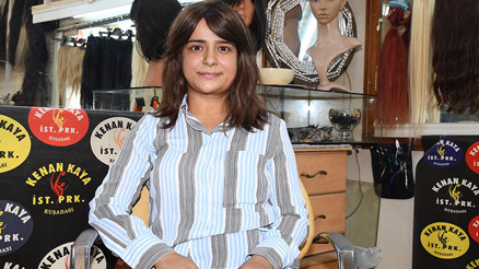 Aydında Meryem’i hayata bağlayan peruk Aydında Meryem’i hayata bağlayan peruk