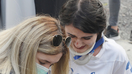 Talihsiz olay Sürücü adayı gözyaşlarına boğuldu