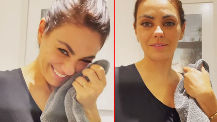 Mila Kunis ve Ashton Kutcher şimdi de duş videosu paylaştı
