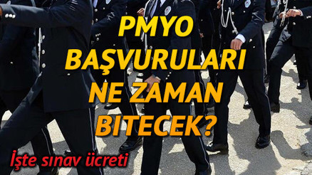 2021 PMYO başvuruları ne zaman bitecek Polislik başvuru ücreti ne kadar İşte Polis Akademisi PMYO başvuru detayı
