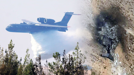 Son dakika: Kahramanmaraşta yangın söndürme uçağı düştü 8 mürettebattan kurtulan yok
