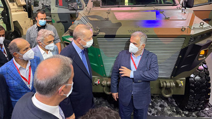 Tümosan’ın askeri aracı Pusat Hibrit IDEF’21’de